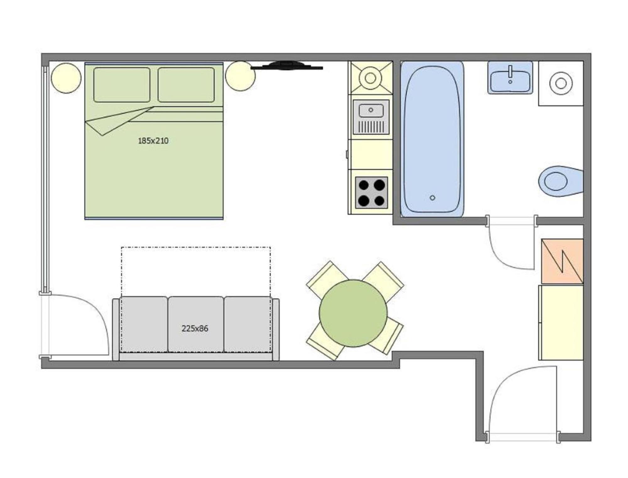 Cozy Studio In The Main City Center Прага Екстериор снимка